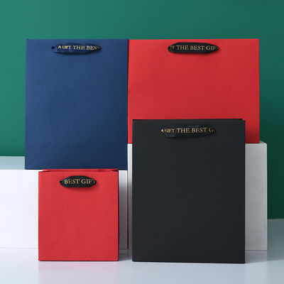 Buon prezzo Borsa di carta regalo ispessita per abbigliamento aziendale, shopping e confezioni in linea