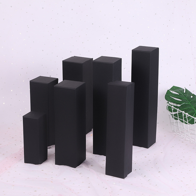 Buen precio Caja de embalaje de sombrillas de sol rectangular negro Caja de regalo de sombrillas Caja de cartón Cajas de regalo rígidas en línea