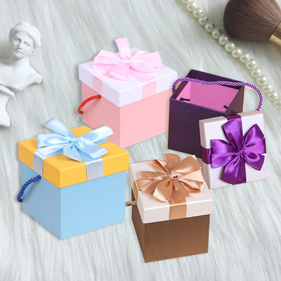 Good price Customizable Square Christmas Gift Box Kraft Paper Packaging online