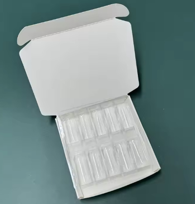 Giá tốt. Hộp đóng gói chai màu trắng được in tùy chỉnh cho 10 chai 2ml 3ml trực tuyến