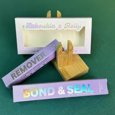 Buen precio Cajas de papel blancas personalizadas para embalaje de pestañas postizas de visón en línea