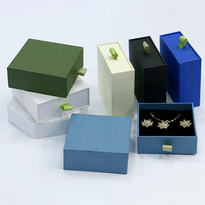 Guter Preis Maßgefertigtes Luxus-Schmuckschubladen-Box-Set mit Samtfutter Online