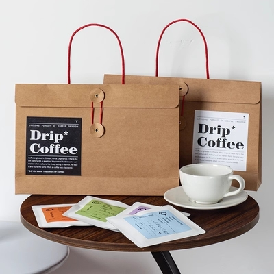 Goede prijs Herbruikbare Vintage Kraft Papieren Cadeautassen met Touwsluiting online