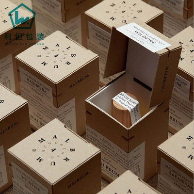 Guter Preis Anpassbares, umweltfreundliches Kraft-Parfümbox-Set Online