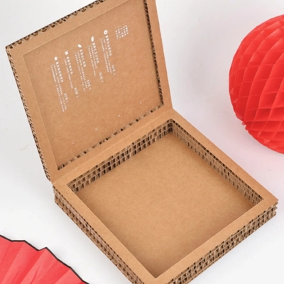Guter Preis Gewässertes Logo Umweltschonende Honighals Geschenkbox Kraftverpackung Online