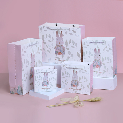 Goede prijs Custom Rabbit Gift Bags met touwhandgrepen - Pastel Bloemenontwerp online
