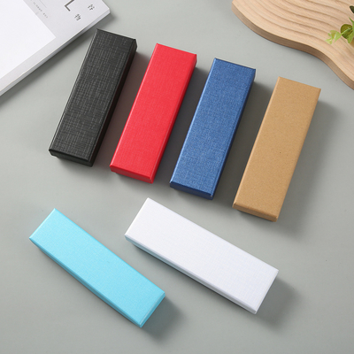Bon prix Boîte cadeau à bijoux en carton imprimé sur mesure 17,5x5,5x3cm en ligne