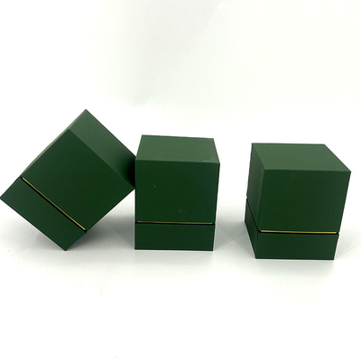Хорошая цена Custom Green Square Cosmetic Box for Aromatherapy Candles онлайн