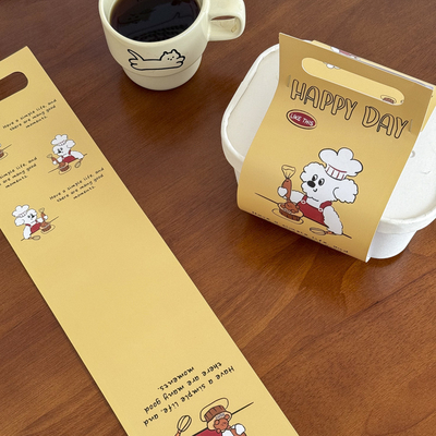 Good price Custom Chef Dog Cake Box Set for Bakery Branding online