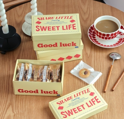 Sweet Life Holiday Cookie Box Premium Assorted Treats Gift Set Cookies Fudge Snowflake Crisps Box