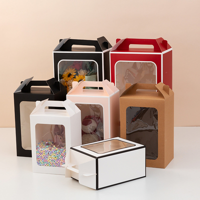Customizable Birthday Gift Bags with Colorful Ribbons