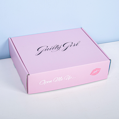 Custom Printed Cosmetic Tear Off Aircraft Box with Zipper