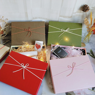 Good price Colorful Gift Boxes With Lids Suitable For Cosmetics And Clothing Custom Gift Box Packaging Gift Packaging online