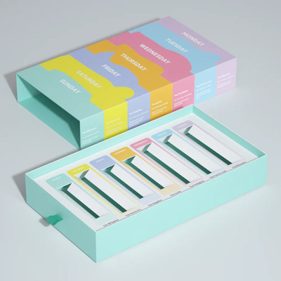 Goede prijs Huidverzorgingsproduct Verpakking Doos Lade Type Cosmetische Geschenkdoos voor Essence online
