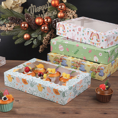 Good price Customize Packaging Boxes Cookies Biscuits Baked Goods Candies Desserts Cakes online