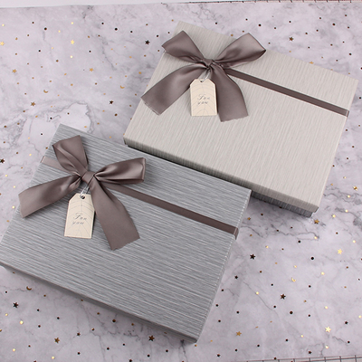 Rigid Gift Boxes For Clothes Gifts Tie Cartoon Packaging With Brand Print