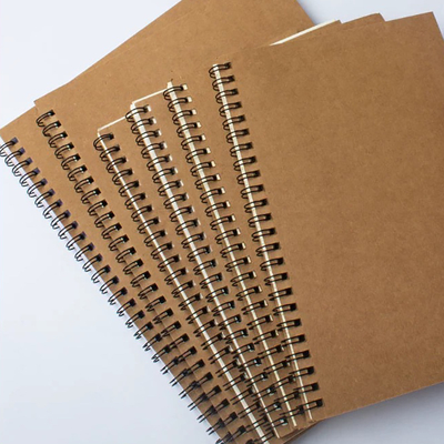 Good price Custom Retro Thickened Kraft Paper Notebook Simple Printing Workbook online