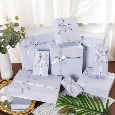 Good price Customized Gift Box With Ribbon And Lid For Perfume And Cosmetics Gift Packaging Box online