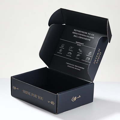 Premium Thick Gift Box Customizable Apparel Mailer Box with Printing Hot Stamping UV