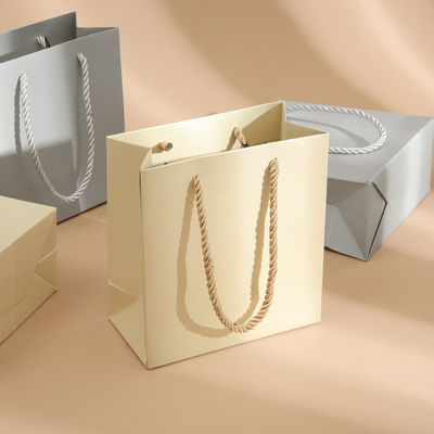 Paper Shopping Bags Premium Gift Packaging Handbag For Jewelry Box 