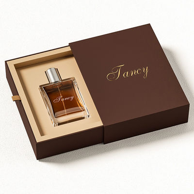 Dobra cena. Premium Rigid Gift Box Paper Perfume Packaging Box With Custom Gold Foil Logo Printing w Internecie