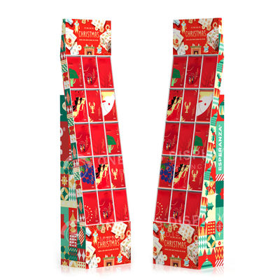 Good price Wholesale Snack Paper Shelves Merchandise Display Rack Supermarket Corrugated Paper Display Rack online