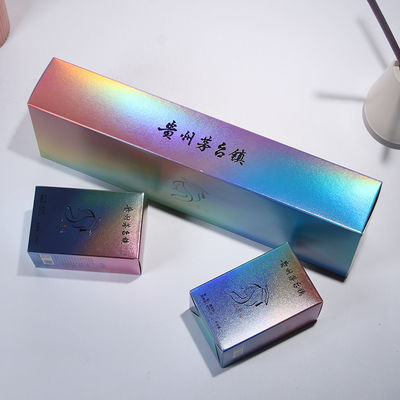 Custom Printed Packaging Paper Boxes For Wine Colorful Boxes For Premium