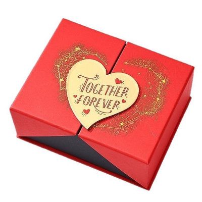 Harga yang bagus Kotak Hadiah Mewah Bentuk Hati Kemasan Hari Valentine Kosmetik Parfum Presentasi Kotak Hadiah Ulang Tahun Premium on line