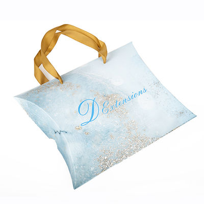 Packaging Pillow Box Customizable Paper Box With Handle Color Box Takeaway Airplane Box With Logo Printing
