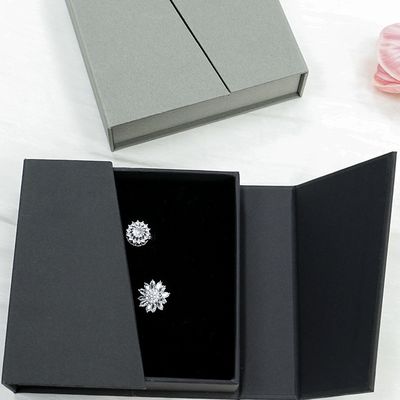Simple Jewelry Packaging Box Magnetic Flip Box Bracelet Bracelet Ring Necklace Jewelry Box