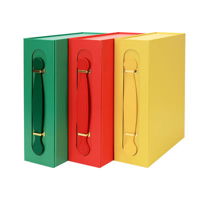 Harga yang bagus Folding Gift Box Custom Gift Box Ideal For Various Gift Products With Optional Handle on line