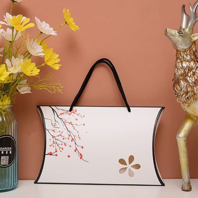 Good price Custom Paper Box Silk Scarf Tote Bag Simple And Stylish Packaging For Underwear Scarves Ideal As Annual Meeting Gift Box For Women's Towels And Silk Products online