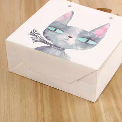 Good price Hot Gift Bag Cute Cat Paper Bag With Custom Pattern Printing Gift Bag Birthday Gift Bag online
