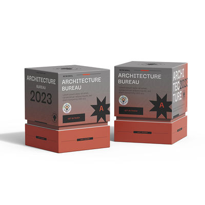 Good price Perfume Box Set Two Tone Layered Packaging Design Diamond Cut Bottle Luxury Fragrance Presentation Case online