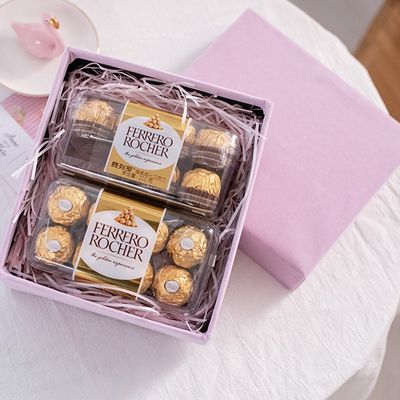 Good price Valentine'S Day Gift Box Party Gift Packaging Paper Box With Bow Decoration, Top And Bottom Lid Gift Box online