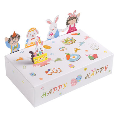 Guter Preis Easter Cute Little Animals 3D Party Gift Box Birthday Candy Folding Gift Paper Box Online