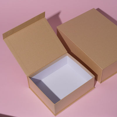 Good price Book-Shaped Box Matte Film Leather Paper Magnetic Closure Box Gift Box Hard Cardboard Square Flap Box online