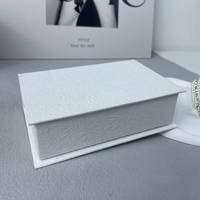 Good price Book Style Jewelry Box Premium Flip Top Storage Case Customizable Cover Design Vintage Book Shaped Ring Necklace Display online