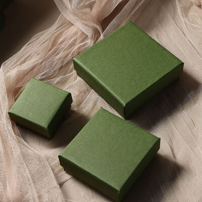Good price Vintage Green Jewelry Packaging Boxes For Necklaces Earrings Rings Bracelets And Gift Boxes Wholesale online