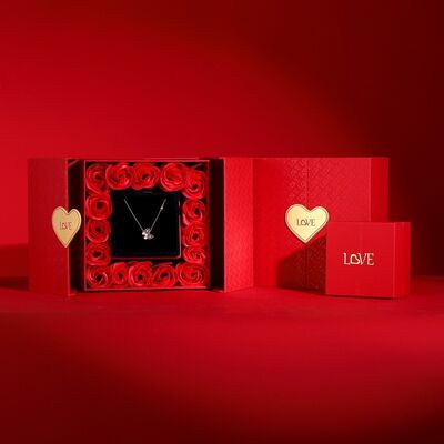 Buon prezzo Love Valentines Gift Box Evento aziendale Packaging lussuoso Gioielli Premium Presentazione Brand personalizzabile Per le imprese in linea